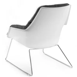 Wohnen Sessel|Stühle<Retro Lounge-Sessel in Dunkelgrau - Vibulam (2er Set)