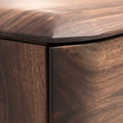 Wohnen Lowboards|Tv & Hifi-Möbel<Retro Nussbaum Lowboard geschliffen & geölt - Rivossa