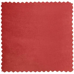 Wohnen Sessel<Retro Samtsessel in Rot & Schwarz - Dumarkus