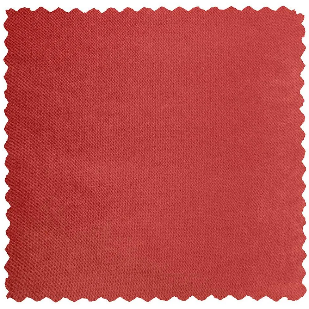 Wohnen Sessel<Retro Samtsessel in Rot & Schwarz - Dumarkus