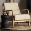 Wohnen Sessel<Retro Sessel mit Holzgestell - Lardosia