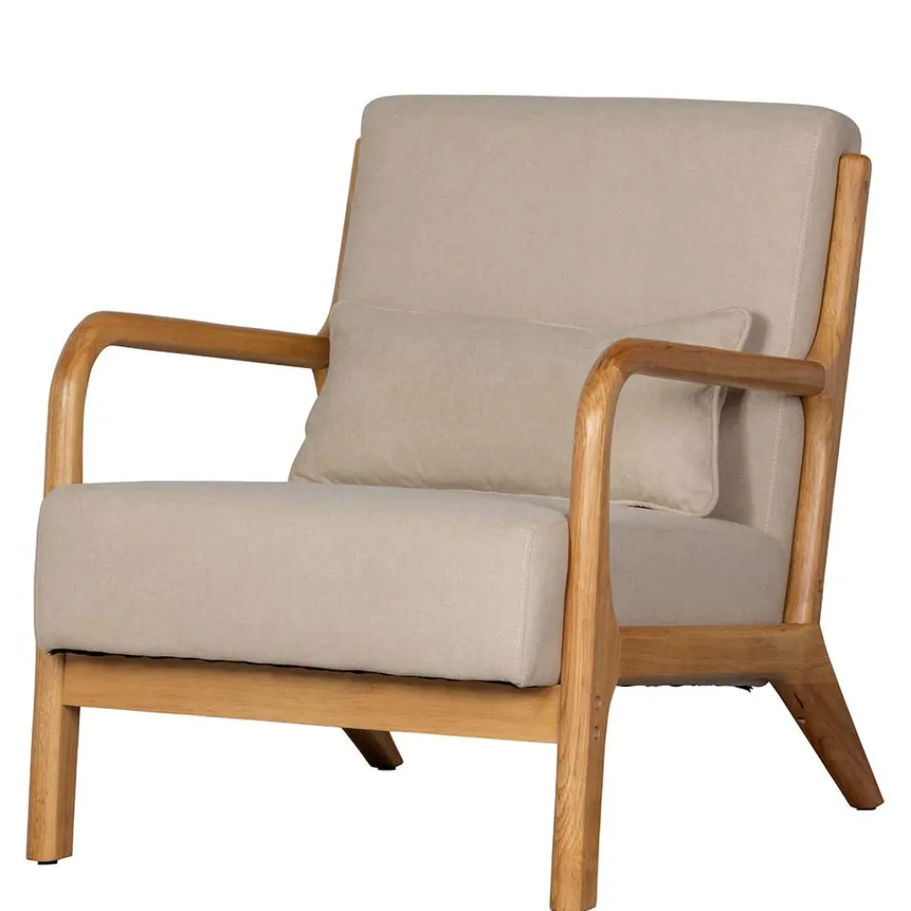 Wohnen Sessel<Retro Sessel mit Holzgestell - Lardosia