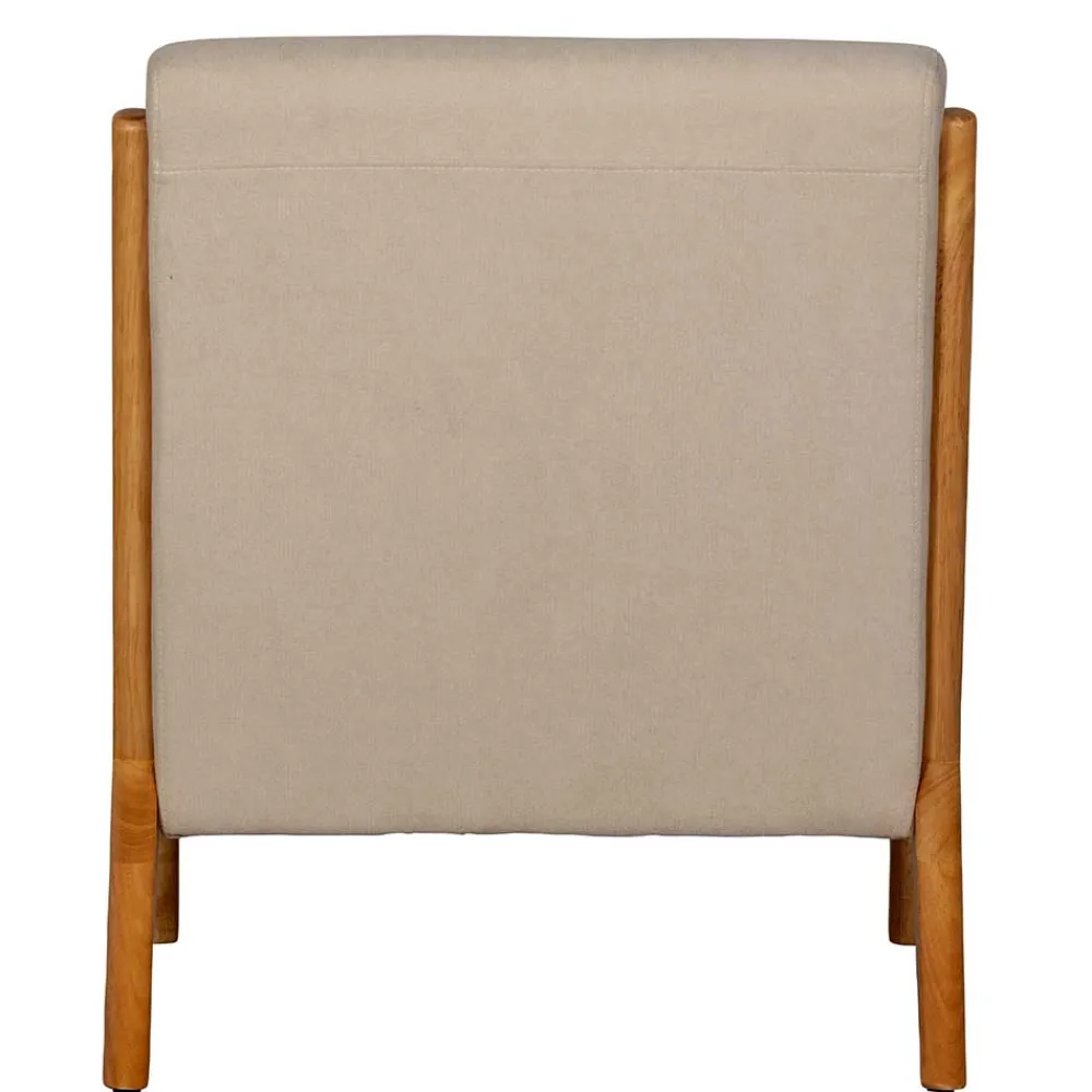 Wohnen Sessel<Retro Sessel mit Holzgestell - Lardosia