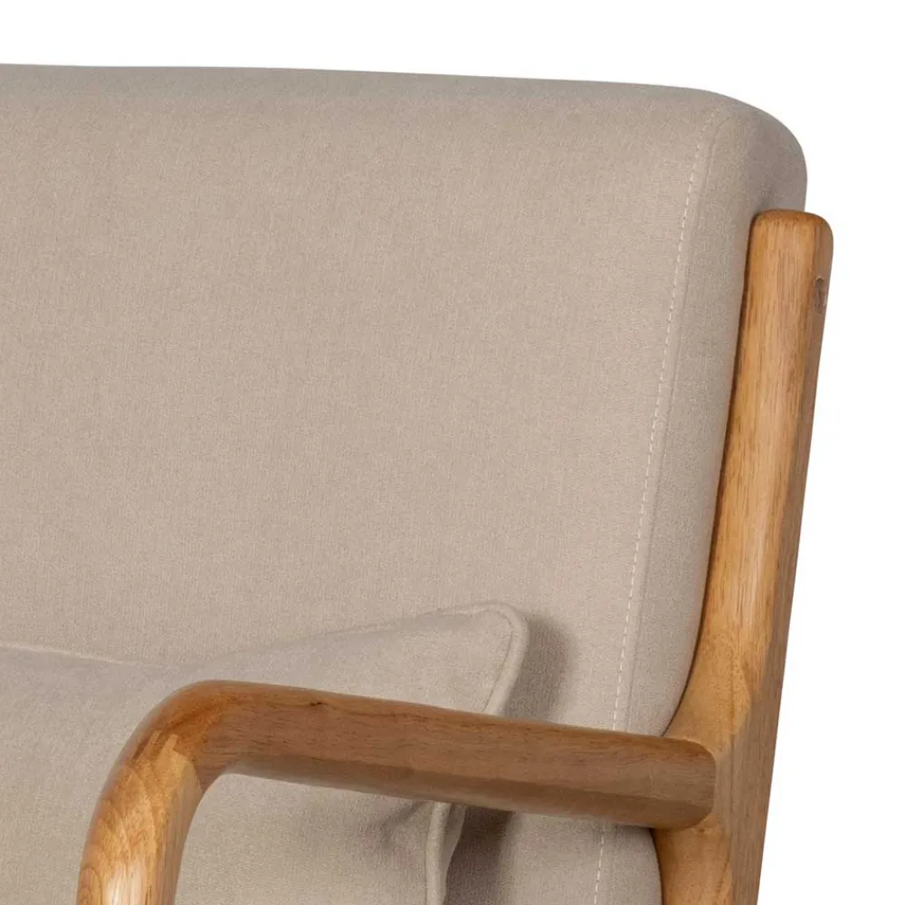 Wohnen Sessel<Retro Sessel mit Holzgestell - Lardosia