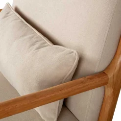 Wohnen Sessel<Retro Sessel mit Holzgestell - Lardosia