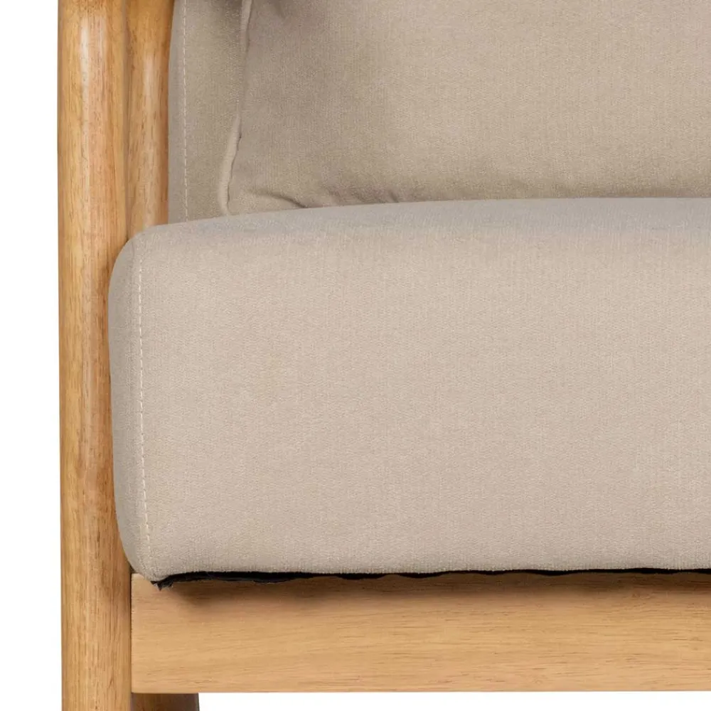Wohnen Sessel<Retro Sessel mit Holzgestell - Lardosia