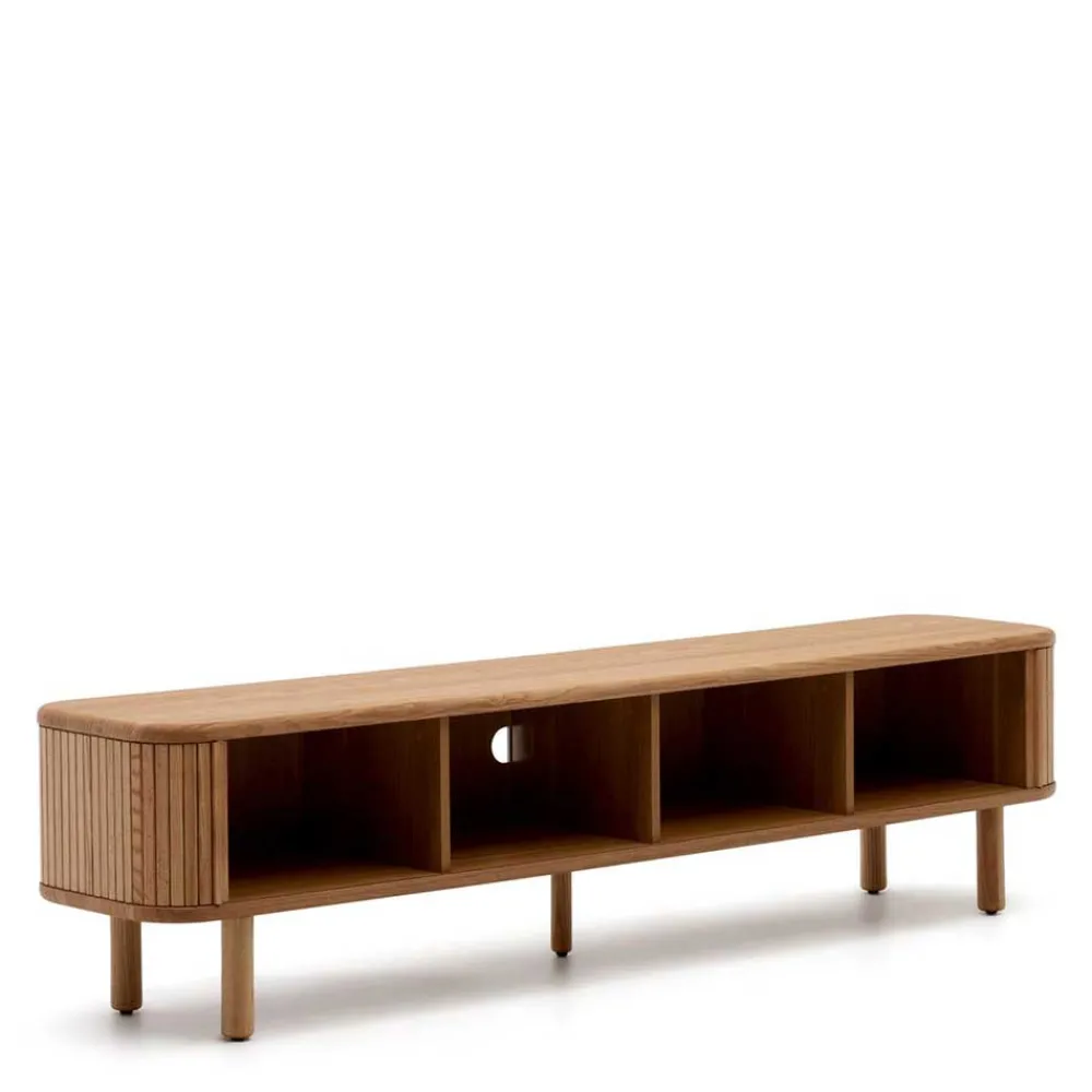Wohnen Tv & Hifi-Möbel|Lowboards<Retro TV Unterschrank mit 2 Schiebetüren - Calming