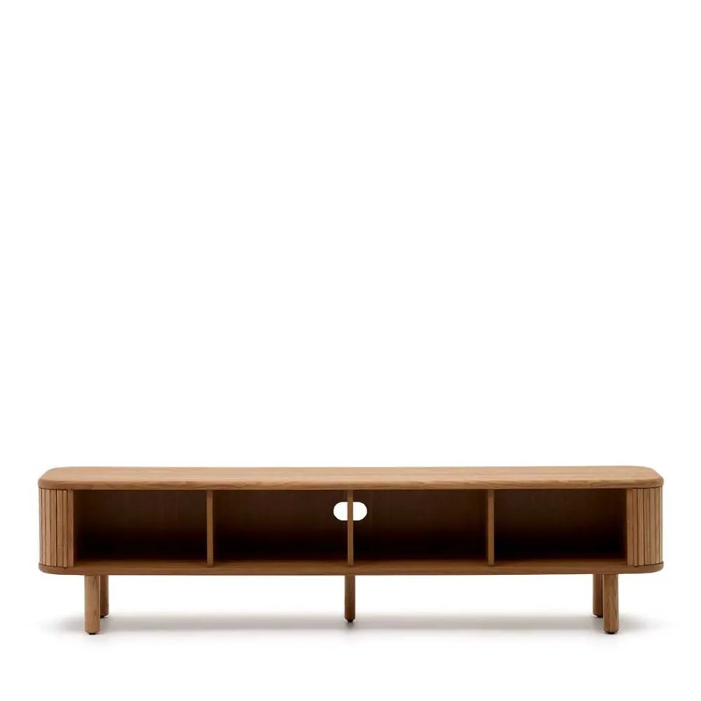 Wohnen Tv & Hifi-Möbel|Lowboards<Retro TV Unterschrank mit 2 Schiebetüren - Calming