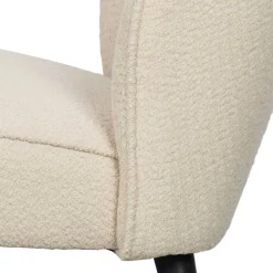 Wohnen Sessel<Retrostil Teddy Sessel in Creme - Castilla