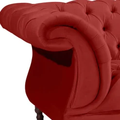 Wohnen Sessel<Roter Barock Sessel im XXL Format - Henissa