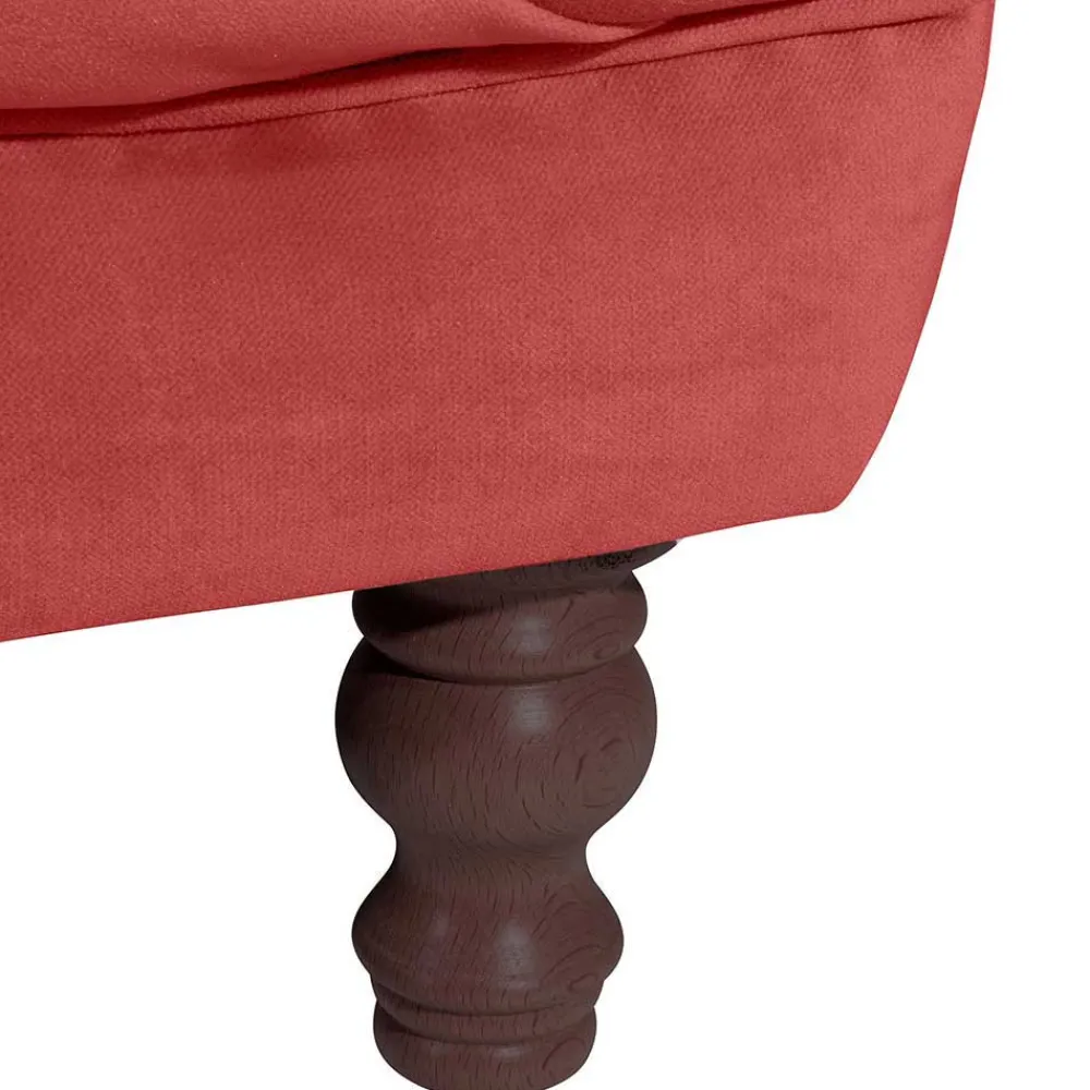 Wohnen Sessel<Roter Barock Sessel im XXL Format - Henissa