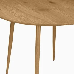 Wohnen Sitzgruppe<Runde Essgruppe mit Schalenstühlen - Fabiola (fünfteilig)