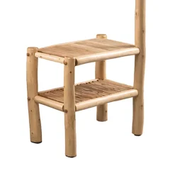 Wohnen Garderoben<Rustikale Design-Garderobe aus Eukalyptusholz - Drawa