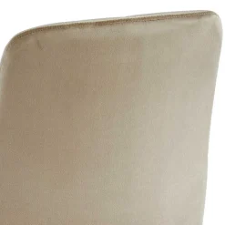 Wohnen Stühle<Samt Esstischstühle in Taupe - Temir (4er Set)