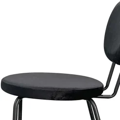 Wohnen Stühle<Samt Polsterstühle in Schwarz - Siao (2er Set)