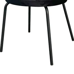 Wohnen Stühle<Samt Polsterstühle in Schwarz - Siao (2er Set)