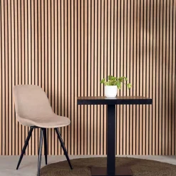 Wohnen Stühle<Samt Schalenstuhl in Beige - Jesafina (2er Set)
