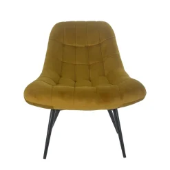 Wohnen Sessel|Stühle<Samt Sessel ohne Armlehnen mit 50 cm Sitzhöhe - Agata
