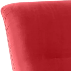 Wohnen Sessel<Samtvelours Lesesessel in Rot - Haniata