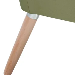 Wohnen Sessel<Samtvelours Polstersessel in Oliv Grün - Canossa