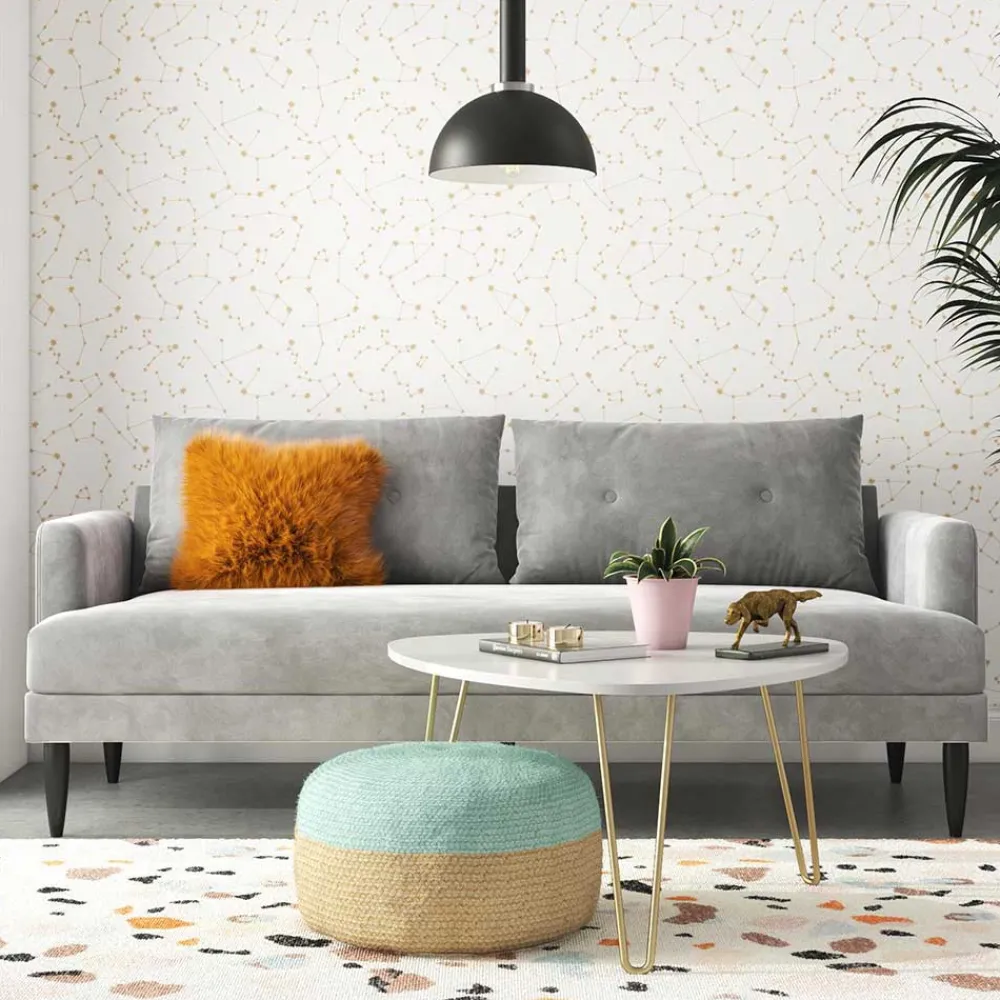Wohnen Sofas<Samt-Wohnzimmercouch in Hellgrau - Belpasso