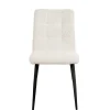 Wohnen Stühle<Scandi Chic Polsterstuhl in Champagner Boucle - Acapelca