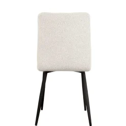 Wohnen Stühle<Scandi Chic Polsterstuhl in Champagner Boucle - Acapelca