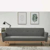 Wohnen Betten<Scandi Chic Schlafcouch in Dunkelgrau & Natur - Giorgio