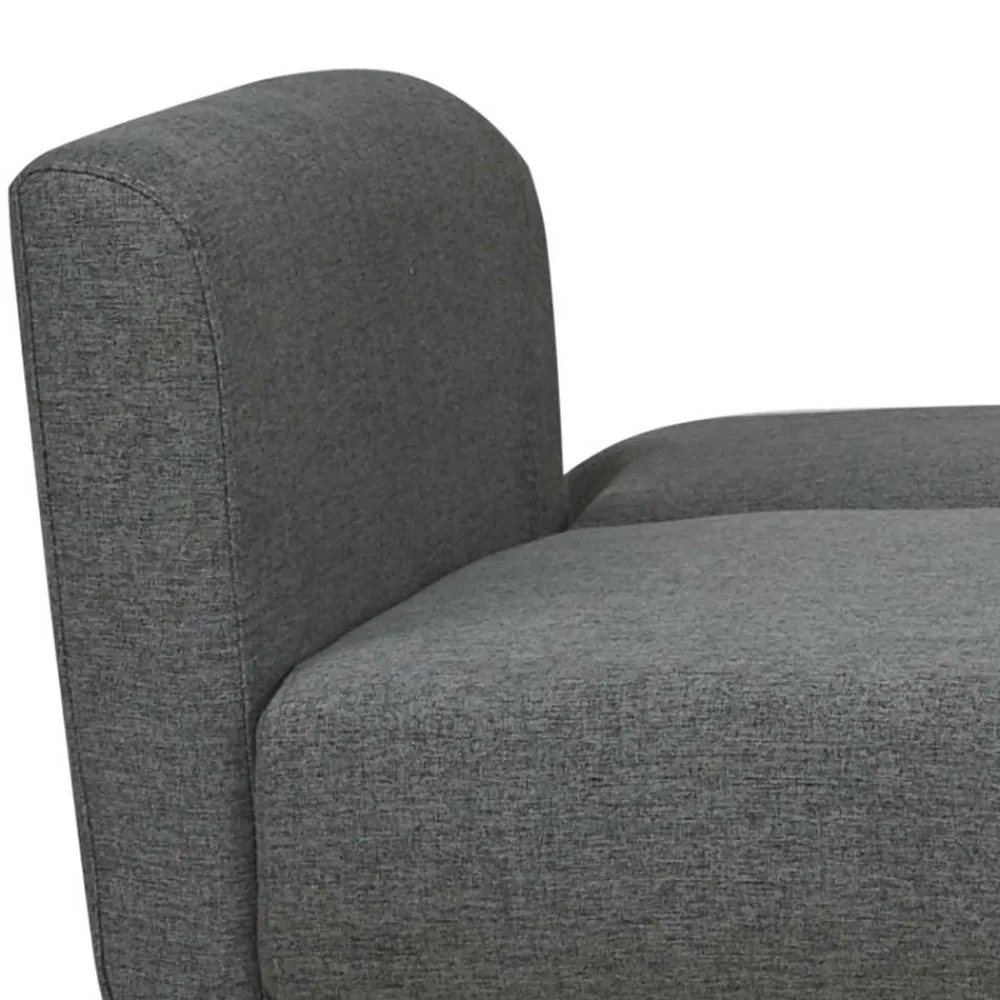 Wohnen Betten<Scandi Chic Schlafcouch in Dunkelgrau & Natur - Giorgio