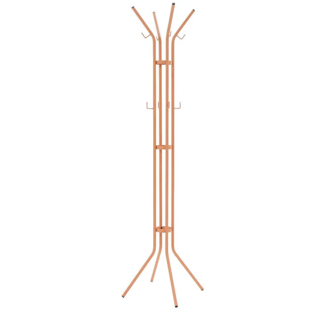 Wohnen Garderoben<Scandi Chic Standgarderobe in Terracotta - Liz