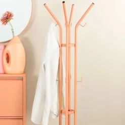 Wohnen Garderoben<Scandi Chic Standgarderobe in Terracotta - Liz
