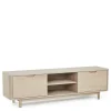 Wohnen Tv & Hifi-Möbel|Lowboards<Scandi Chic TV Lowboard in Eiche Weiß - Rosanna