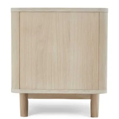 Wohnen Tv & Hifi-Möbel|Lowboards<Scandi Chic TV Lowboard in Eiche Weiß - Rosanna
