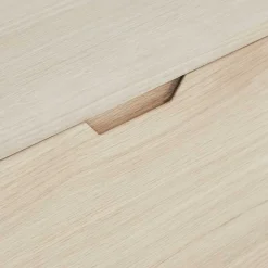 Wohnen Tv & Hifi-Möbel|Lowboards<Scandi Chic TV Lowboard in Eiche Weiß - Rosanna