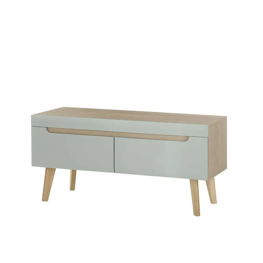 Wohnen Wohnwände<Scandi Chic Wohnzimmermöbel Wohnwand - Armina (vierteilig)