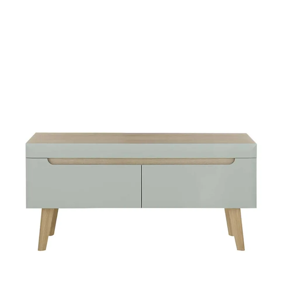 Wohnen Wohnwände<Scandi Chic Wohnzimmermöbel Wohnwand - Armina (vierteilig)