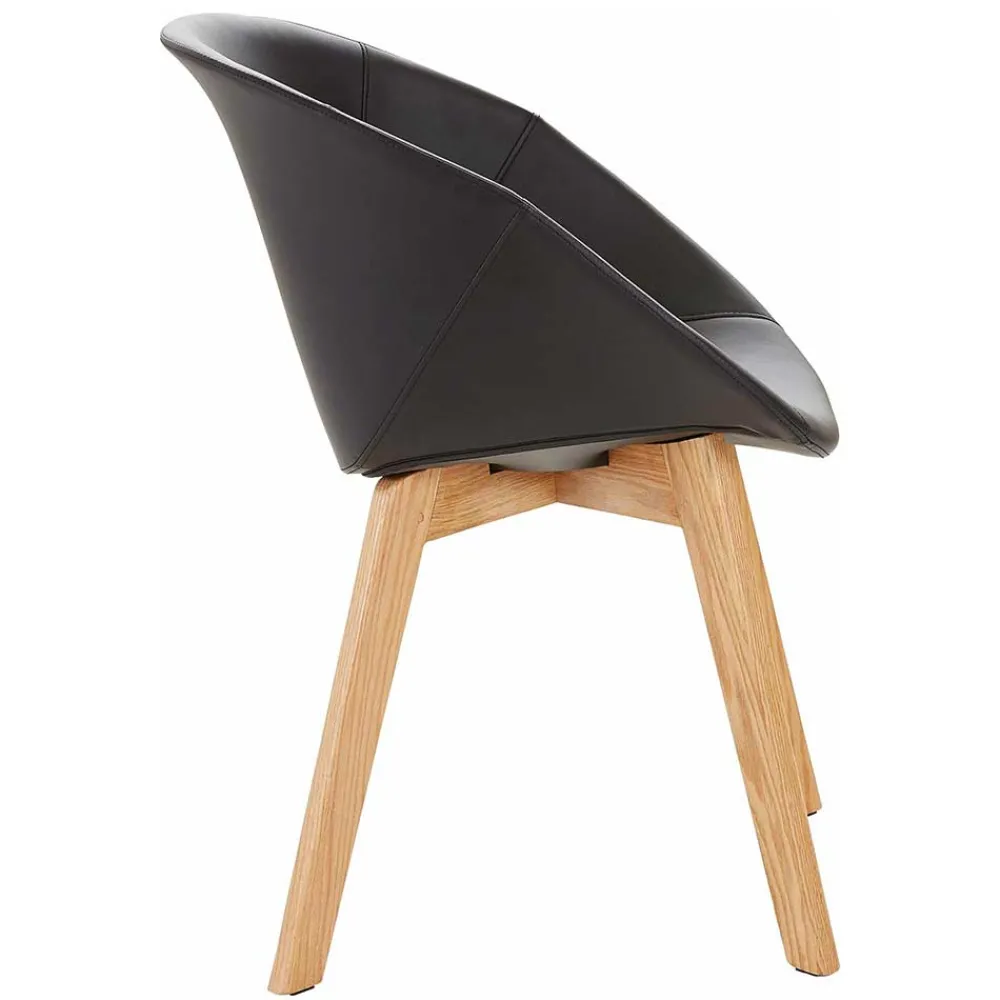 Wohnen Stühle<Scandi Designstühle mit Armlehnen - Tramos (2er Set)