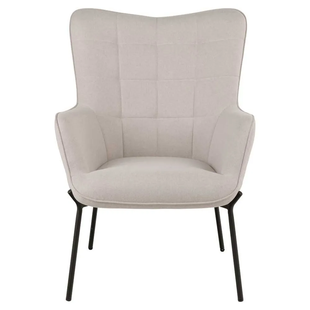 Wohnen Sessel<Scandi Polstersessel in Beige - Helina