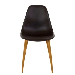 Wohnen Stühle<Schalenstühle aus Kunststoff Grau - Jesuisa (Set)