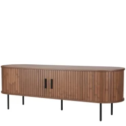 Wohnen Tv & Hifi-Möbel|Lowboards<Schiebetüren-Lowboard für TV im Scandi Chic - Arura