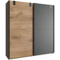 Wohnen Kleiderschränke<Schiebetürenschrank im Industry und Loft Stil - Janeiro