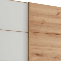 Wohnen Kleiderschränke<Schiebetürschrank in Weiß Glas - Crucav