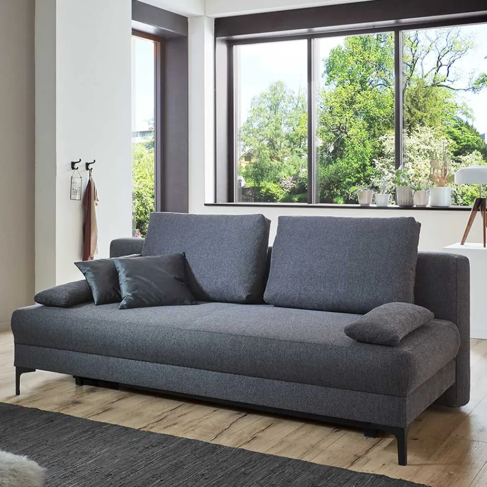 Wohnen Sofas<Schlafcouch für jeden Tag in Anthrazit - Antigua