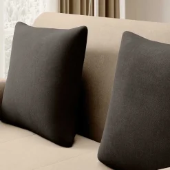 Wohnen Betten|Sofas<Schlafcouch in Beige und Dunkelbraun - Calming