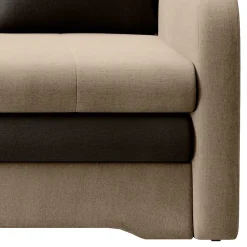 Wohnen Betten|Sofas<Schlafcouch in Beige und Dunkelbraun - Calming
