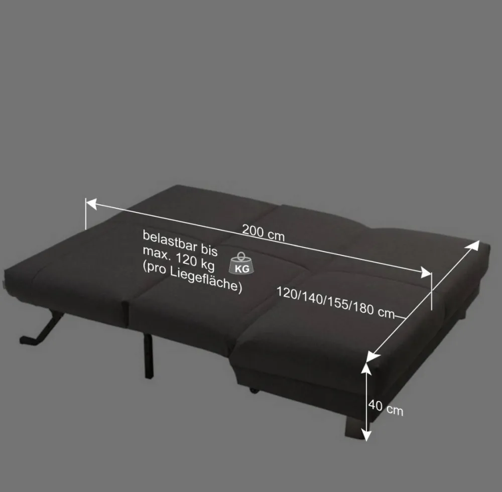 Wohnen Sofas<Schlafcouch mit Schaumstoffpolsterung - Crafts