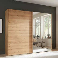 Wohnen Kleiderschränke|Schränke<Schlafraum Schrank mit Schwebetüren - Emya