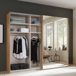 Wohnen Kleiderschränke|Schränke<Schlafraum Schrank mit Schwebetüren - Emya