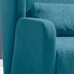 Wohnen Sofas<Schlafsessel mit Armlehnen in Petrol Blau - Joncadoss