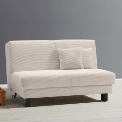 Wohnen Betten|Sofas<Schlafsofa zum Ausziehen in Beige Cord - Zentra